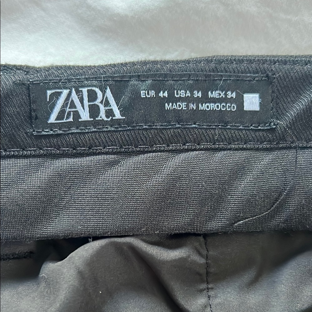 Zara Men's Black Dress Pants - Picture 4 of 4